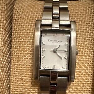 Kenneth Cole Metallic Silver Watch